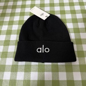 ALO Yoga Black Beanie